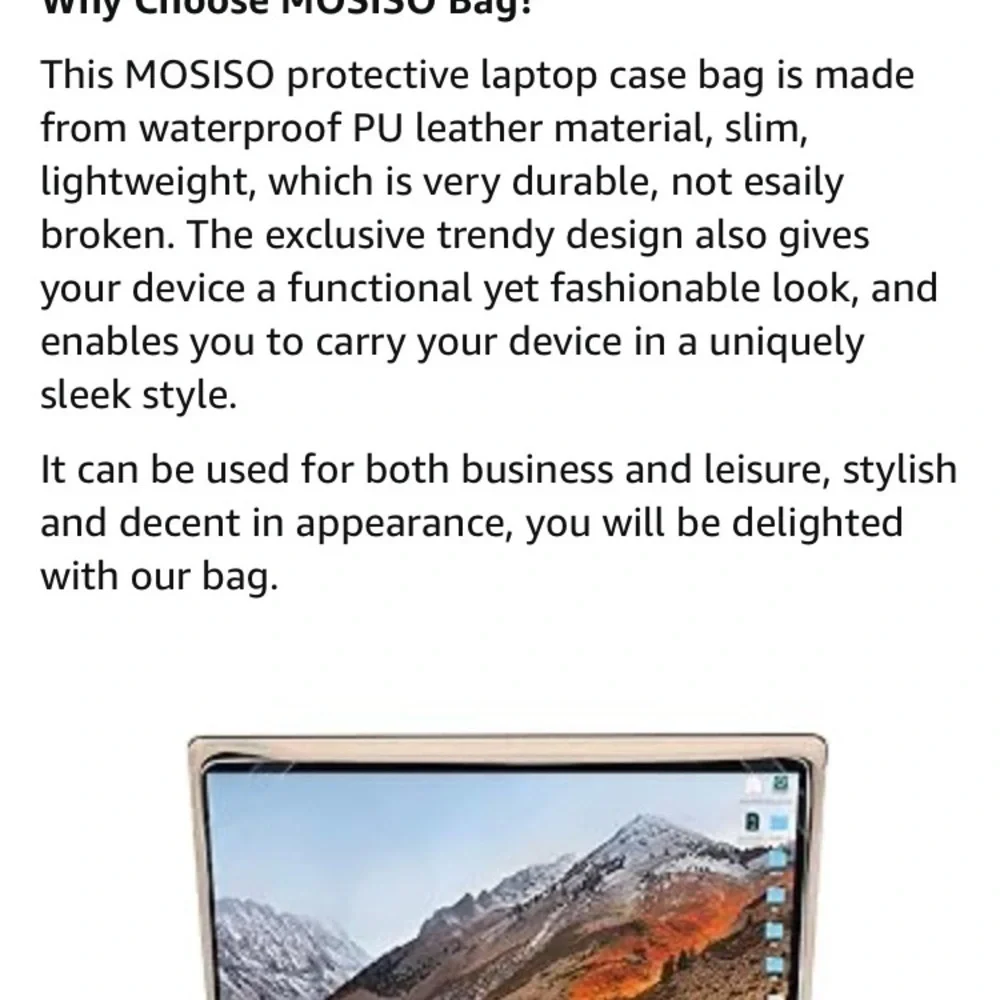Mosiso new never